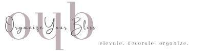Organize Your Bliss Logo